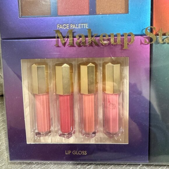 Make up Set (Face Palette, Lip Gloss, Eye Shadow Palette) NEW never used - Picture 6 of 11